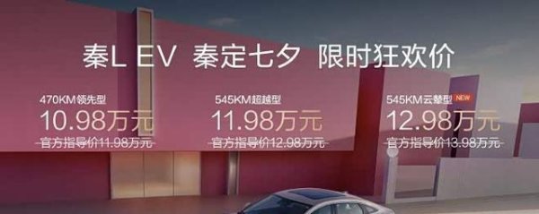 天策吧 2025成都车展：新款比亚迪秦L EV上市 限时价12.98万元